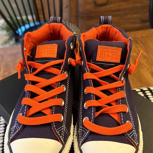 CONVERSE unisex All Star Chuck Taylor Street Mid Shoe in Dozar Blue - Picture 12 of 16